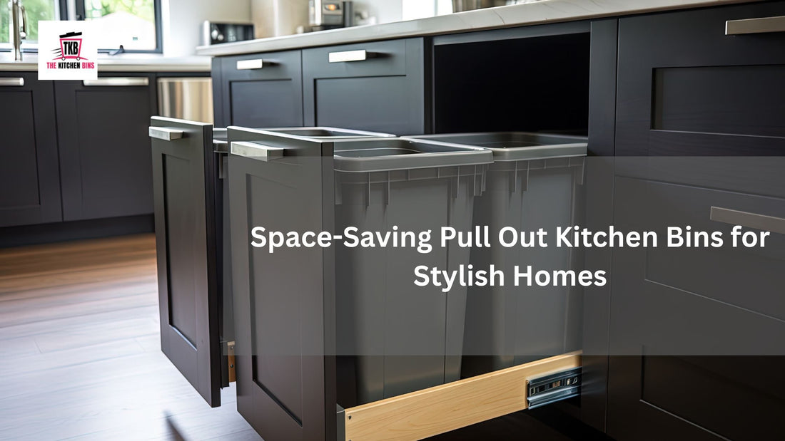 Space-Saving Pull Out Kitchen Bins for Stylish Homes