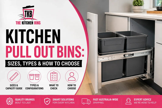 Kitchen Pull Out Bins: Sizes, Types & How to Choose