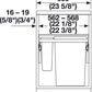Waste Bin, Double Pull Out Kitchen Cupboard Bin Hailo Euro Cargo ST60