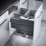 Waste Bin, Double Pull Out Kitchen Cupboard Bin Hailo Euro Cargo ST60