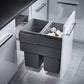 Hailo Euro Cargo Double Pull Out Kitchen Cupboard Bin ST45