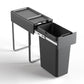 Kia Ora 30L OPTIO bins (1x30L) Kitchen Bin in Dark Grey K30SINGLE