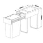 Kia Ora 30L OPTIO bins (1x30L) Kitchen Bin in Dark Grey K30SINGLE