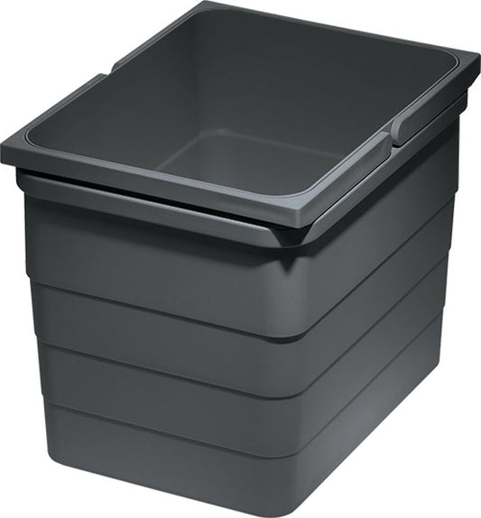 NINKA ninka eins2vier One2Five Waste Bin Systems, dark grey Hailo Hafele bins Replacement Bin Bucket