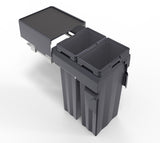 KOSARA SOFT CLOSE WASTE Double Pull Out Kitchen Cupboard Bin (T30 T40 T45 T45A)