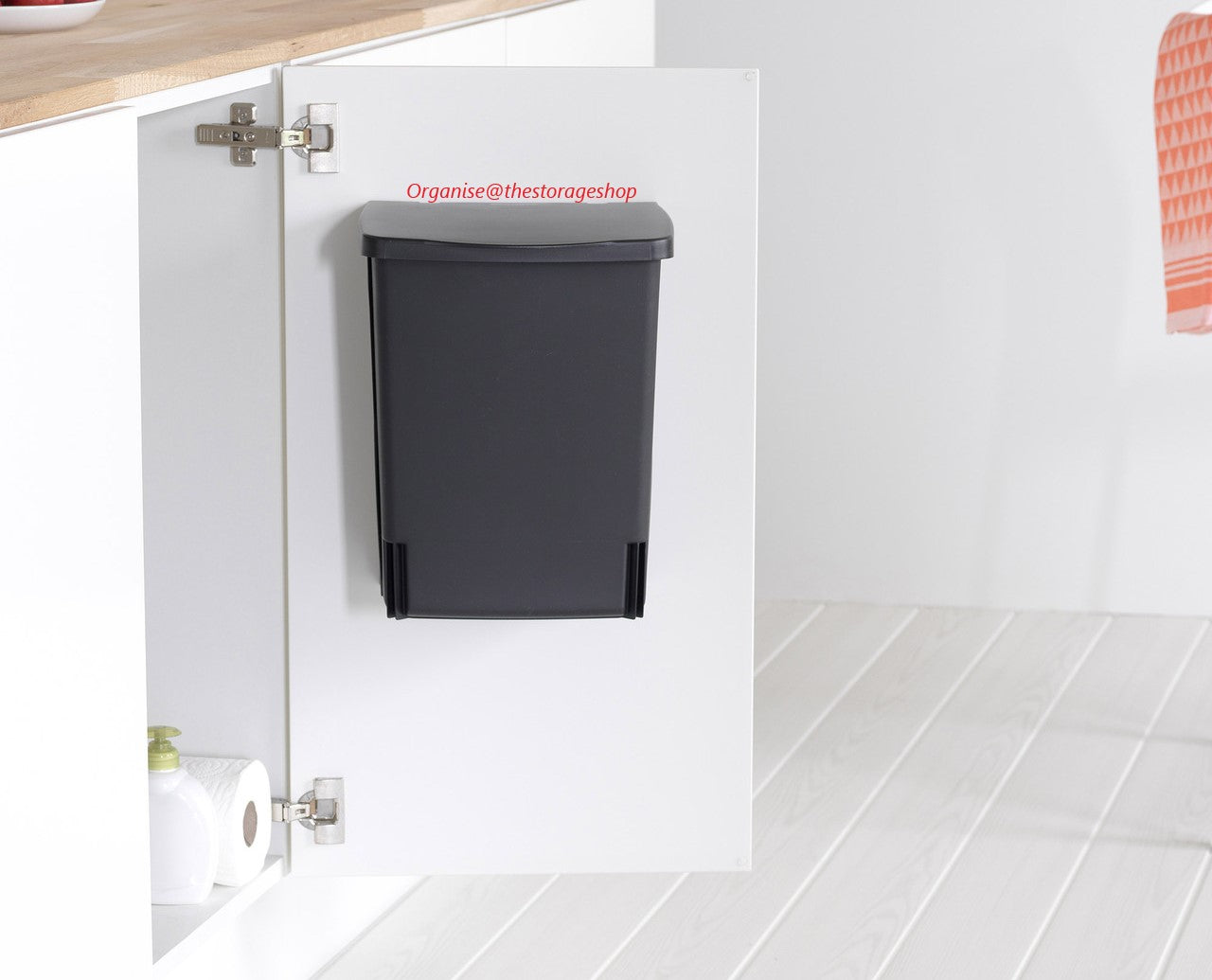 Black Kitchen Bins