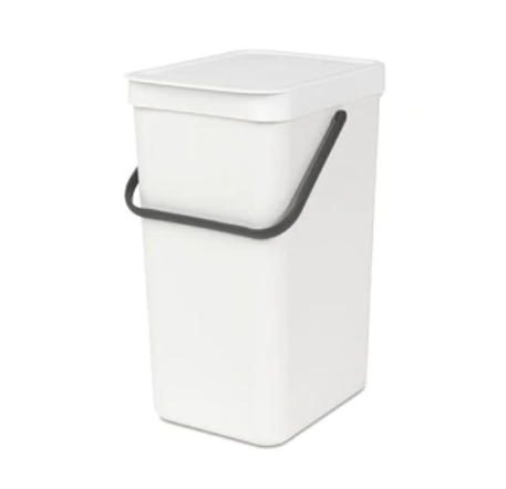 Brabantia Sort & Go bin 16l-White